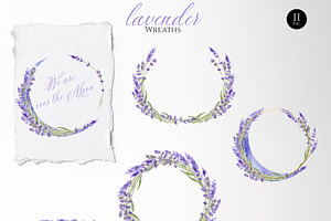 Lavender Story Watercolor Set