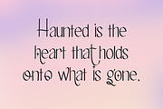 La Llorona Sans, a Handwritten Font by Beck McCormick (Thumbnail 7 of 10)