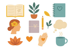 Embracing creativity and self, an Object Illustration by ZinetroN