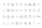 Cosmo - Vector geometric shapes, an Object Graphic by RDShop (Thumbnail 6 of 8)