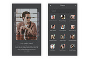 Social Media - Mobile App UI Kit, an UI Kit Template by themelove (Thumbnail 4 of 10)