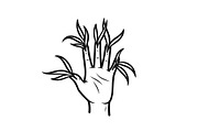 Hand Plant Growth Bundle, an Illustration by yasushie (Thumbnail 8 of 31)