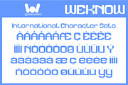 Human Life font, a Sans Serif Font by weknow (Thumbnail 8 of 8)