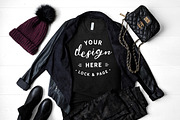 T-Shirt Mockup Bundle Bella Canvas, a Shirt Mockup by lock and page (Thumbnail 19 of 71)