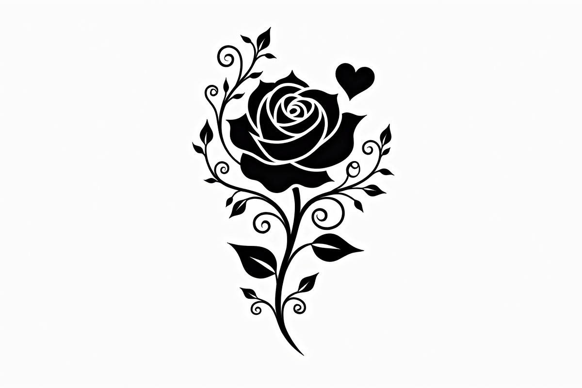 Elegant Rose Flower Bundle, an Illustration by Gfx_Store (Photo 3 of 9)