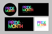 Pride month. Event templates., a Branding & Logo Template by V2.GRAPHICS (Thumbnail 6 of 8)
