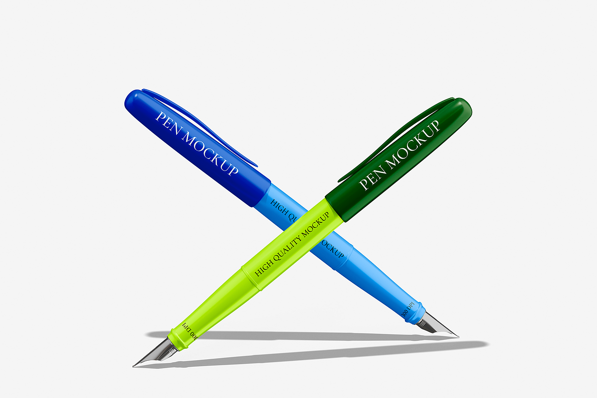 Pen Mockup, a Pens & Pencil Mockup by Bartama Graphic (Photo 3 of 3)