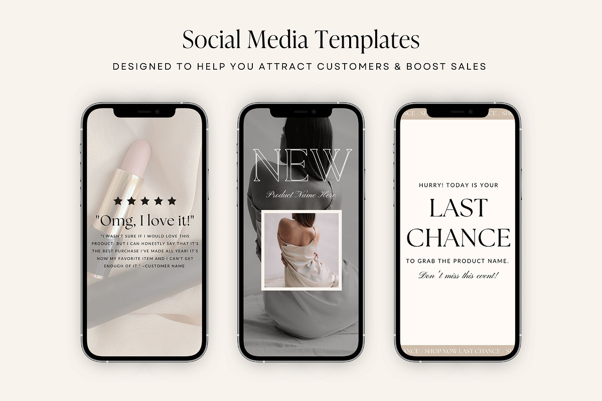 Ecommerce Shop Template Pack | Canva, a Design Template by Fourteen Creative Co. (Photo 6 of 14)