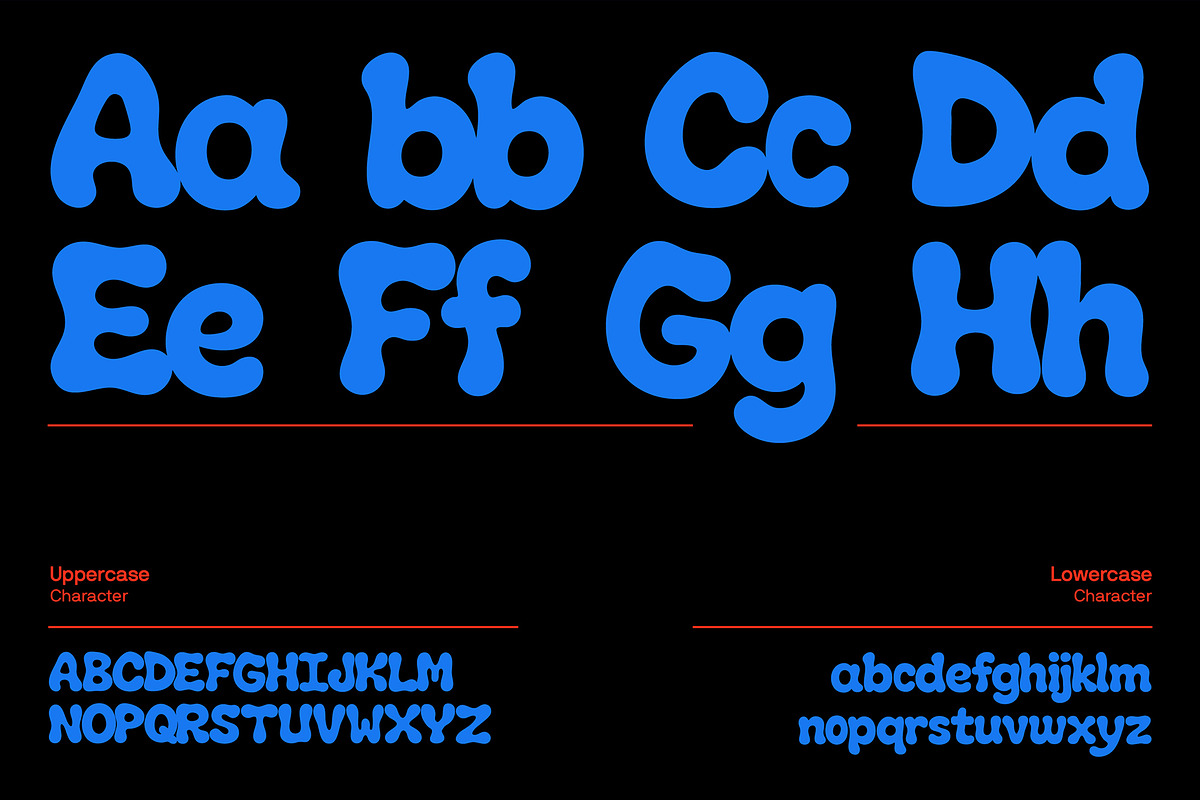 Slowley Font | Retro Bubble Font, a Handwritten Font by Koplexs Studio (Photo 11 of 13)
