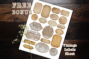 Blue Gray Abstract Digital Scrapbook, a Background Graphic by V Design Creator (Thumbnail 12 of 12)