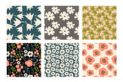 20 Modern Garden Patterns+Elements, a Pattern Graphic by Sweet Fig (Thumbnail 6 of 12)