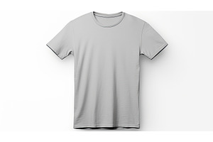 crewneck t shirt template grey ai, a Beauty & Fashion Photo by pikepicture