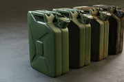 Canisters 20L Low-poly 3D model, an Environmental 3D Model by mockupzz (Thumbnail 5 of 12)