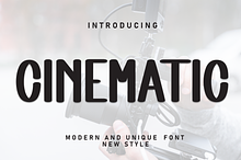 Cinematic | Script Font