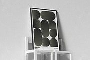 Poster Frame Mock-up, an Advertising Mockup by zippypixelstudio (Thumbnail 10 of 16)