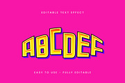 Bold Retro Comic Text Effect, a Templates & Theme by studiogstock (Thumbnail 3 of 3)