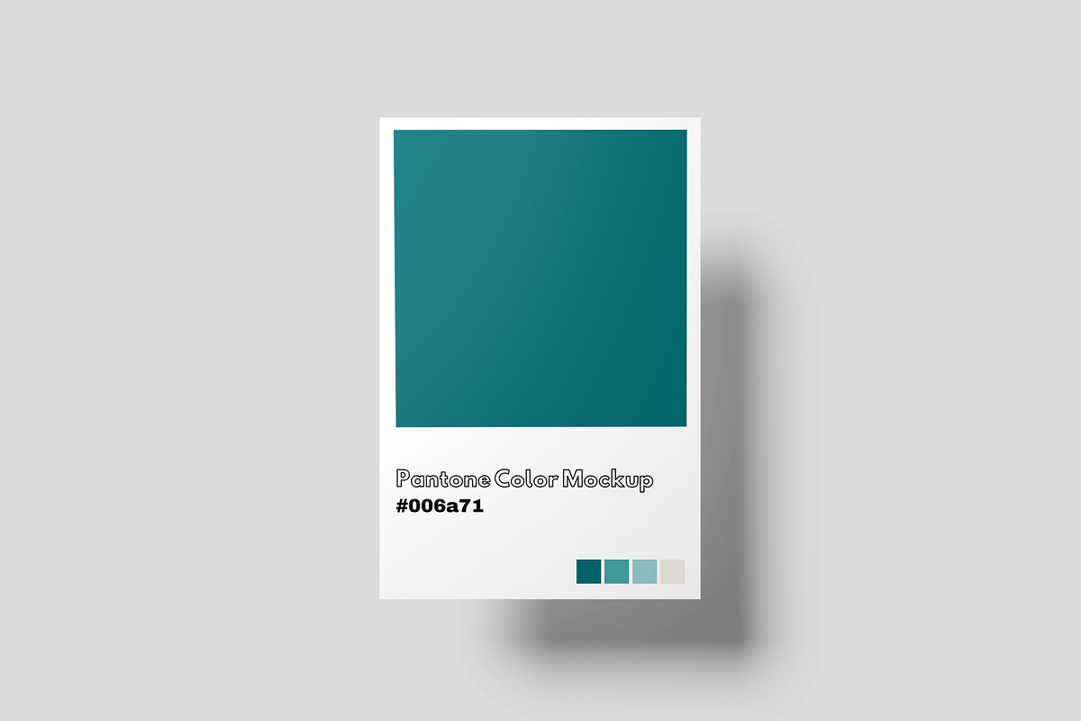 Pantone Color Mockup, an Advertising Mockup by AnasStudio (Photo 2 of 5)
