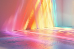 Vibrant and flowing smoke patterns w, a Photo by LOGOCREATIVE
