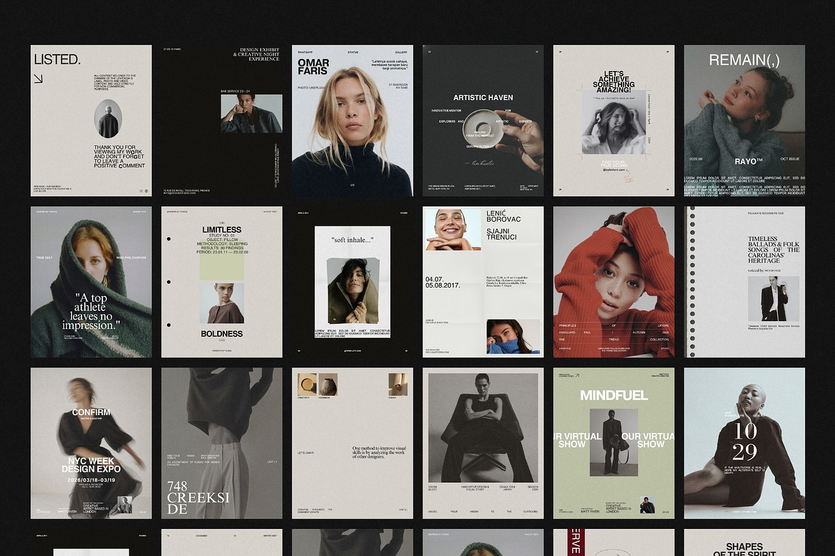 RAYO | Social Media Kit (I), a Social Media Template by Pixel Grid (Photo 10 of 10)