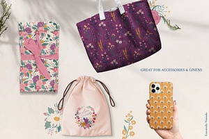 Meadow Floral Pattern Collection