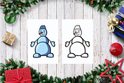 Christmas set of cards, a Decorative Illustration by Dukesn (Thumbnail 5 of 9)