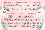 Love Prilly // Elegant Script Font, a Script Font by Aldedesign (Thumbnail 6 of 12)
