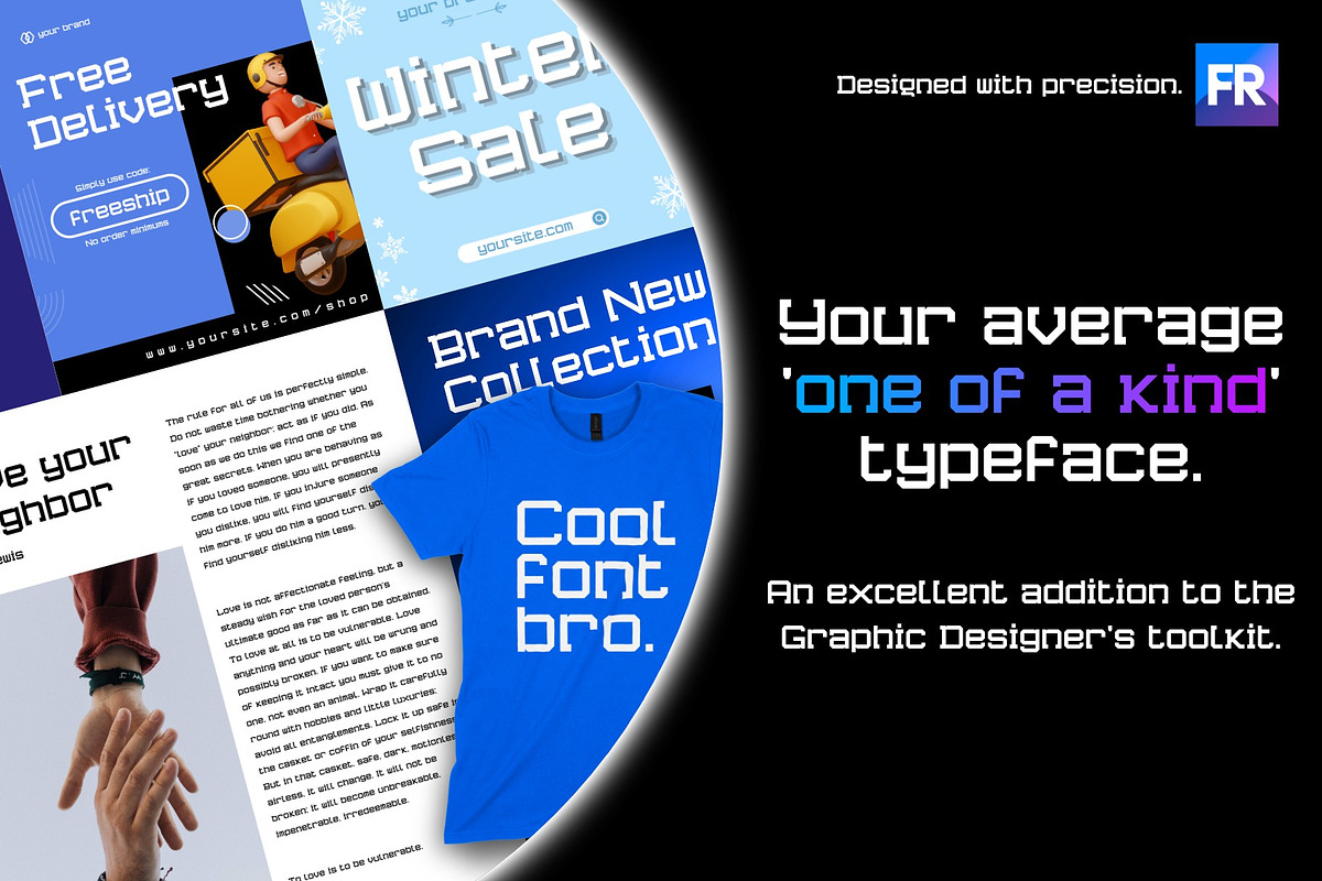 Realest | A Modern Slab Serif Font, a Slab Serif Font by XALT Typography (Photo 3 of 7)