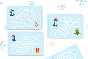 Educational games with penguins, an Animal Illustration by tata_ota (Thumbnail 2 of 4)