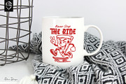 Never stop the ride, T-shirt, a Sport Illustration by shaondesigns (Thumbnail 6 of 7)