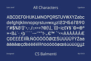 CS Balmenti– Display Sans Serif Font, a Sans Serif Font by Craft Supply Co. (Thumbnail 8 of 8)