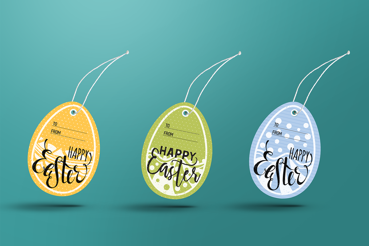 Easter tags collection, a Card Template by ekmelica (Photo 4 of 4)