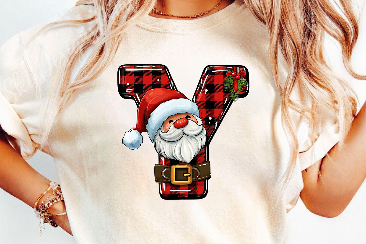 Christmas Alphabet Letters, an Illustration by DreamCafeArt (Photo 7 of 7)
