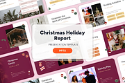 Christmas Holiday Report - PPT Templ, a Presentation Template by Ink Gallery (Thumbnail 1 of 4)