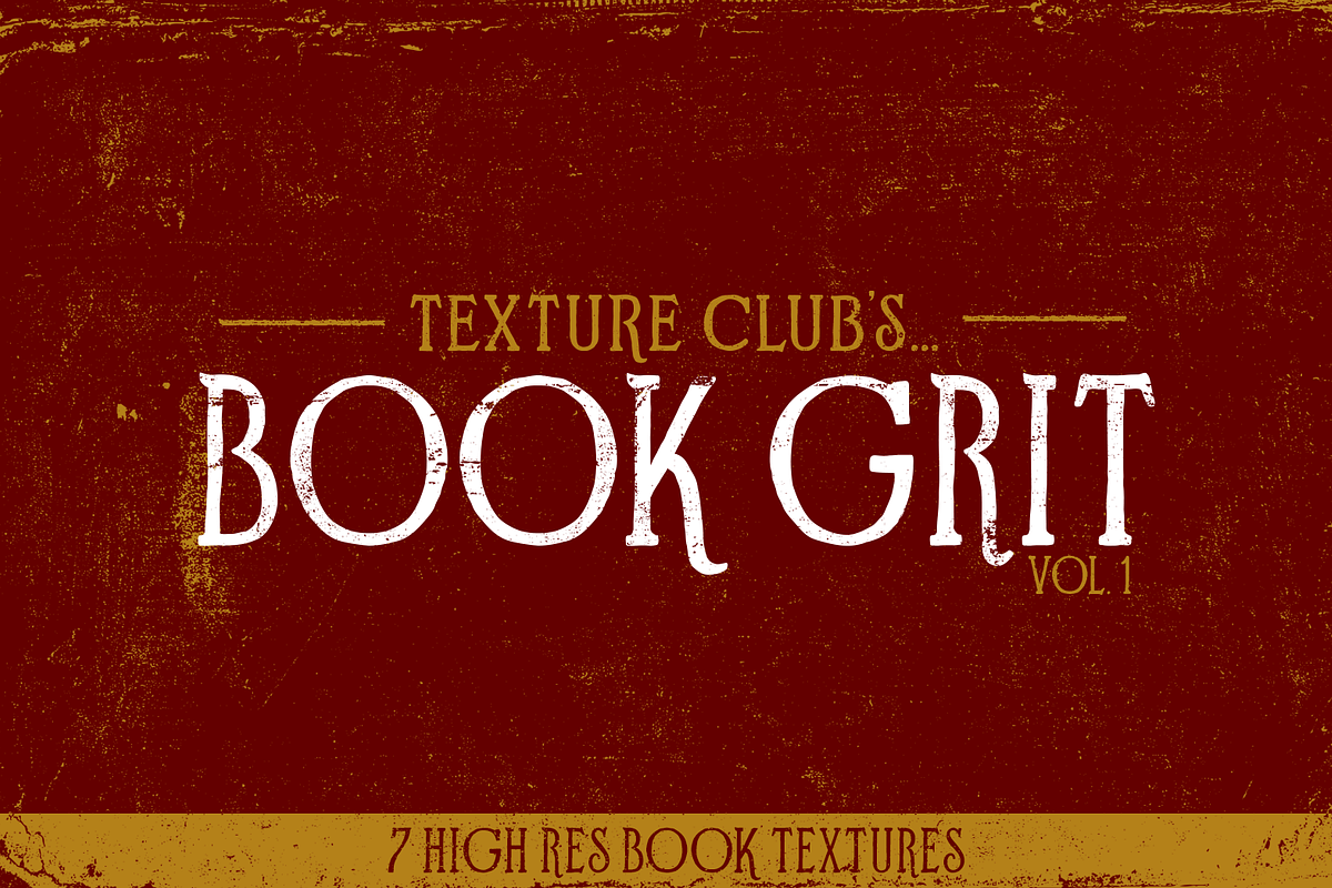 Book Grit vol 1, a Texture Graphic by Texture Club (Photo 1 of 3)