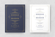 Wedding Invitations Cards Templates, an Invitation Template by Vasya Kobelev (Thumbnail 1 of 6)
