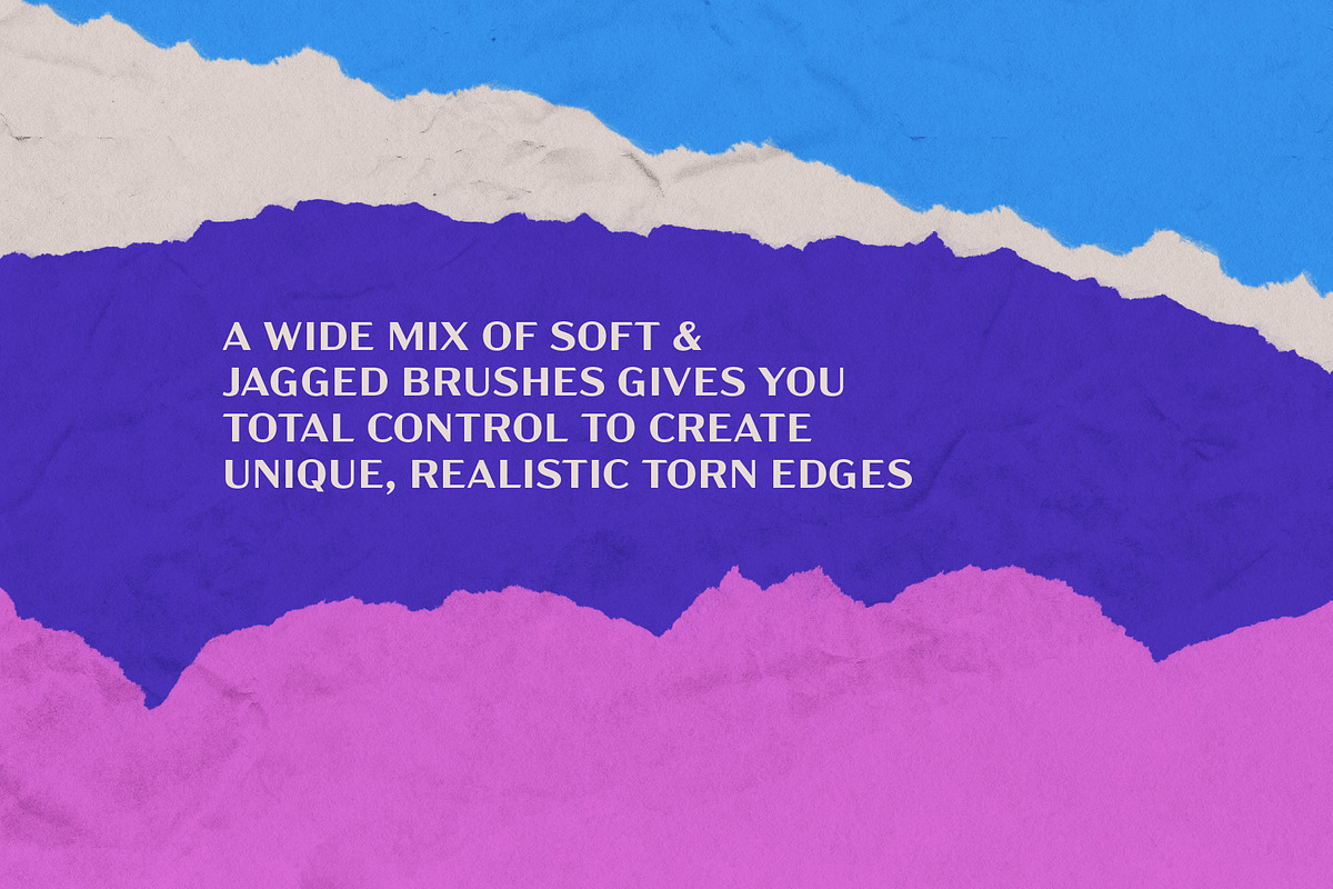 Torn Paper Procreate Brushes, a Brush Add-On by Tim Hankins Design (Photo 5 of 7)