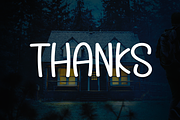 Black House | Script Font, a Script Font by Scratchones (Thumbnail 8 of 8)