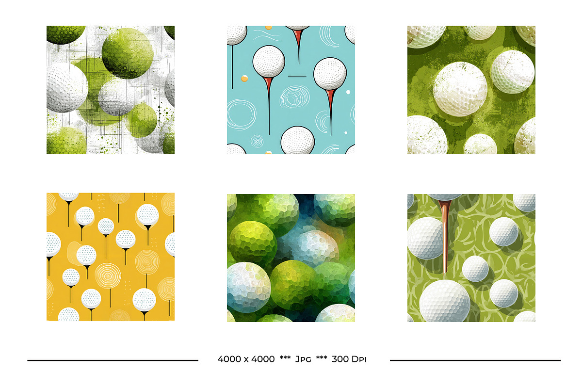Golf Designs, a Pattern Graphic by karenfoleyphoto (Photo 4 of 5)