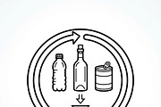 41 Household Waste Icon Set, an Outline Icon by adenpinkstore (Thumbnail 20 of 20)