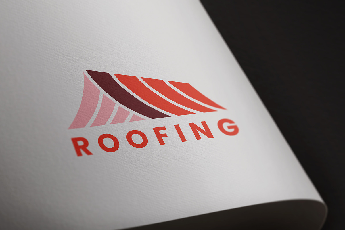 Roofing Construction Company Logo, a Branding & Logo Template by HueNestify (Photo 3 of 3)