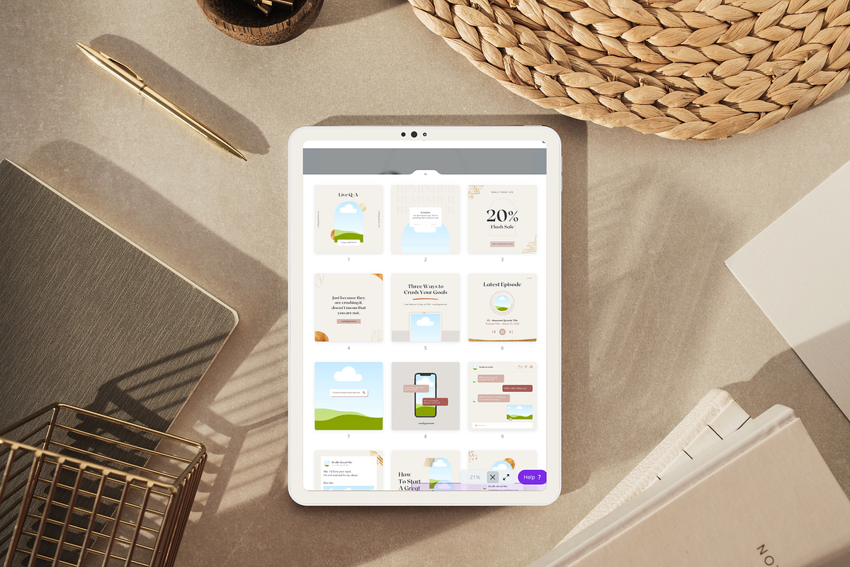 Instagram Business Templates, a Social Media Template by Roger Coles (Photo 11 of 11)