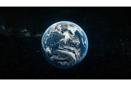 A View of Earth From Space, a Nature Photo by Goinyk