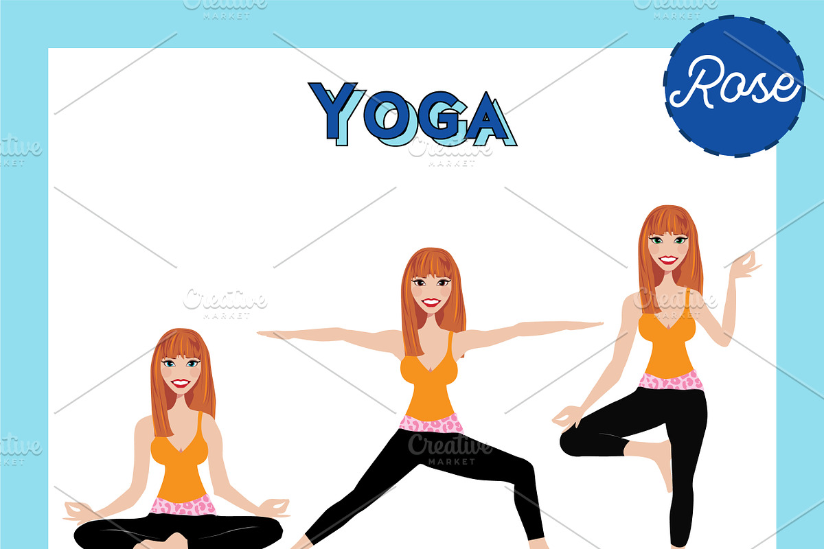 Yoga Teacher Portrait Creator, a Person Illustration by Lauren Lesley Studio (Photo 33 of 43)