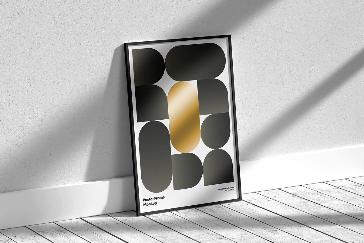 Poster Frame Mock-up, a Product Mockup by Yogurt86 (Photo 15 of 16)
