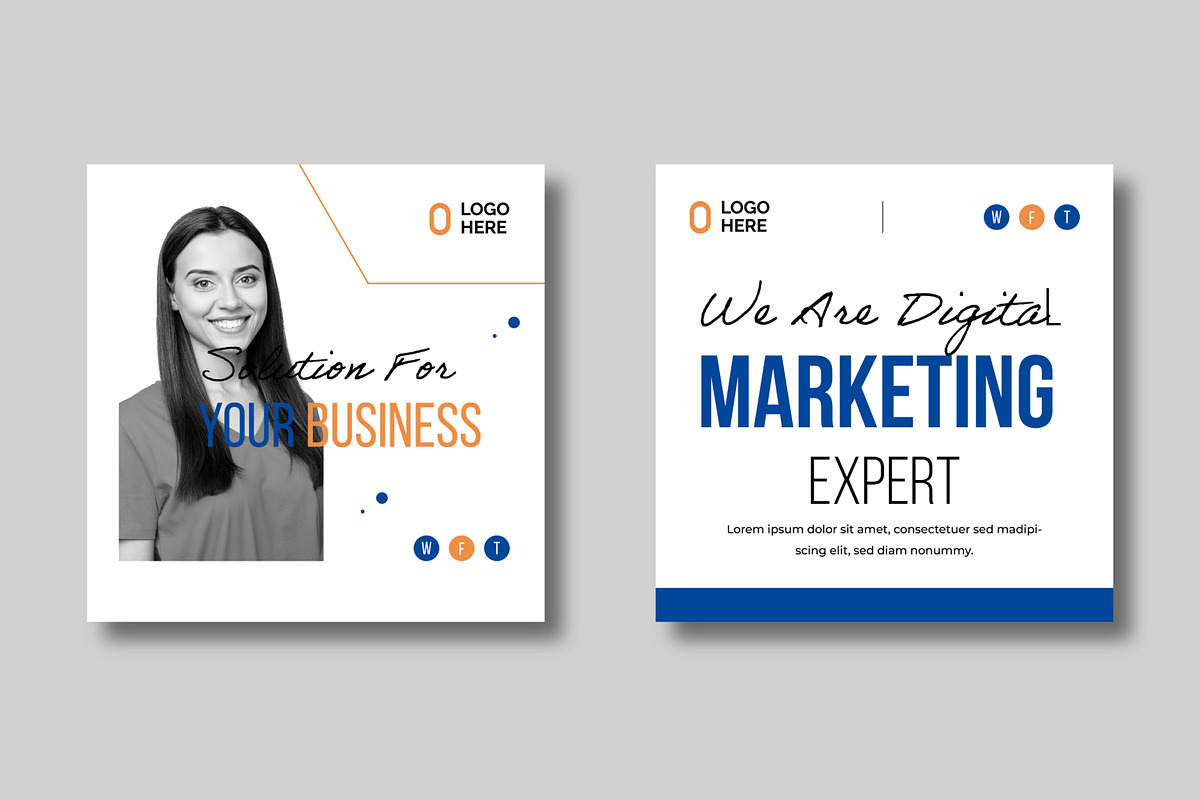 Digital Marketing Social Media Post, a Social Media Template by MightyDesign (Photo 4 of 8)