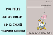 Mama Goose Mother’s Day Clipart Bund, an Illustration by SVGArt (Thumbnail 8 of 9)