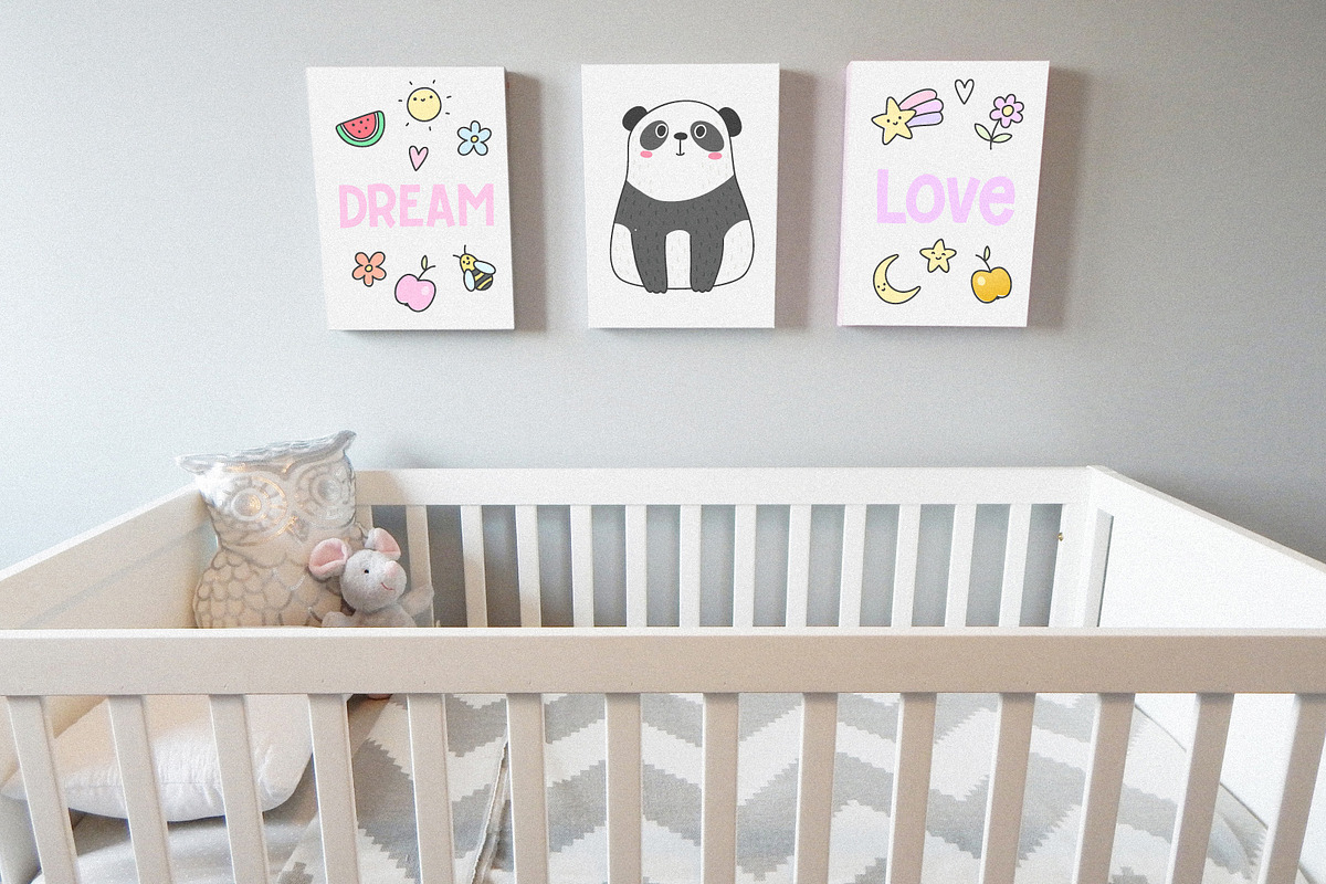 Cute Creatures Vector Set, an Animal Illustration by Nina's Illustration Shop (Photo 2 of 6)