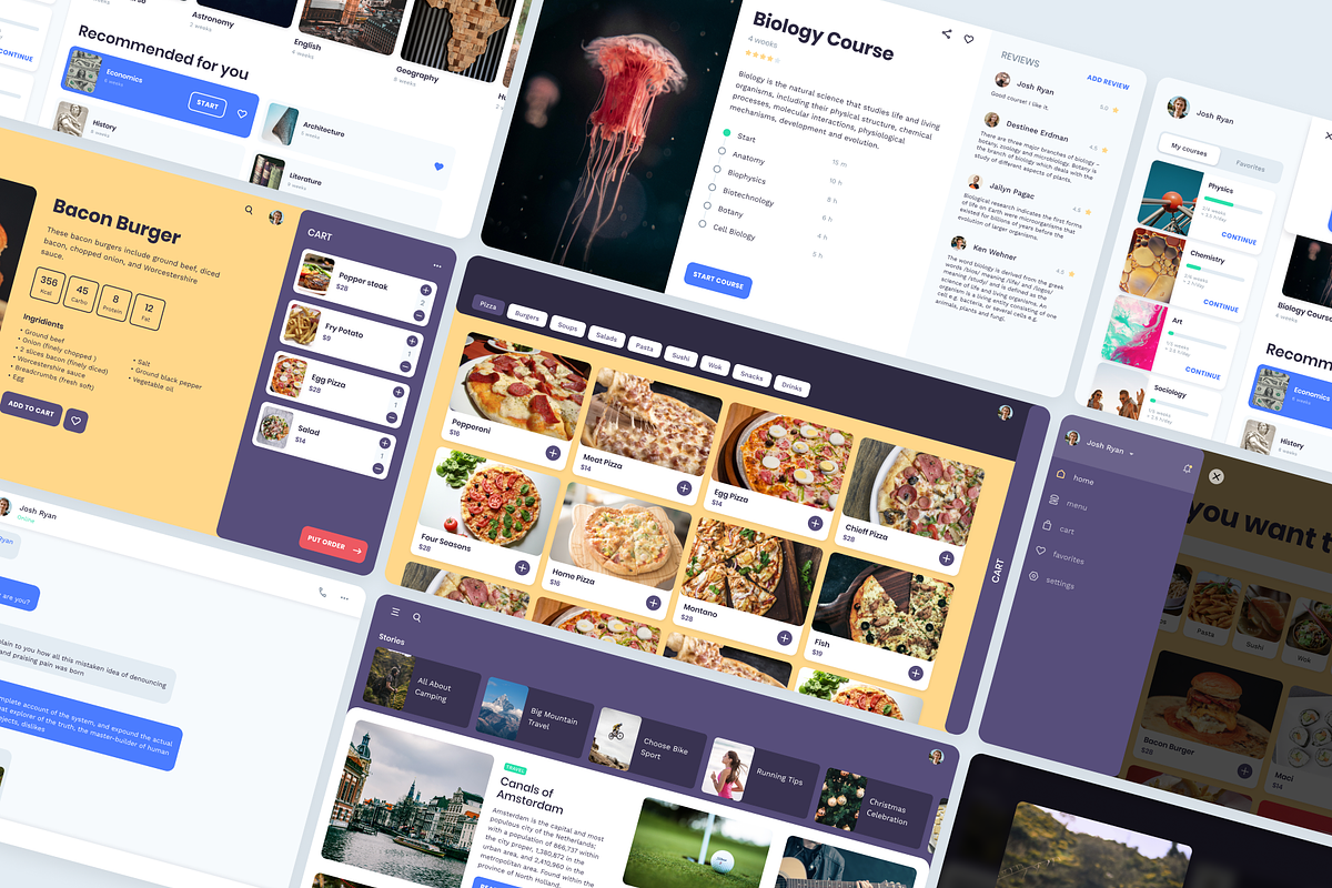 Foxtrot UI kit, an UI Kit Template by Tristero (Photo 14 of 16)