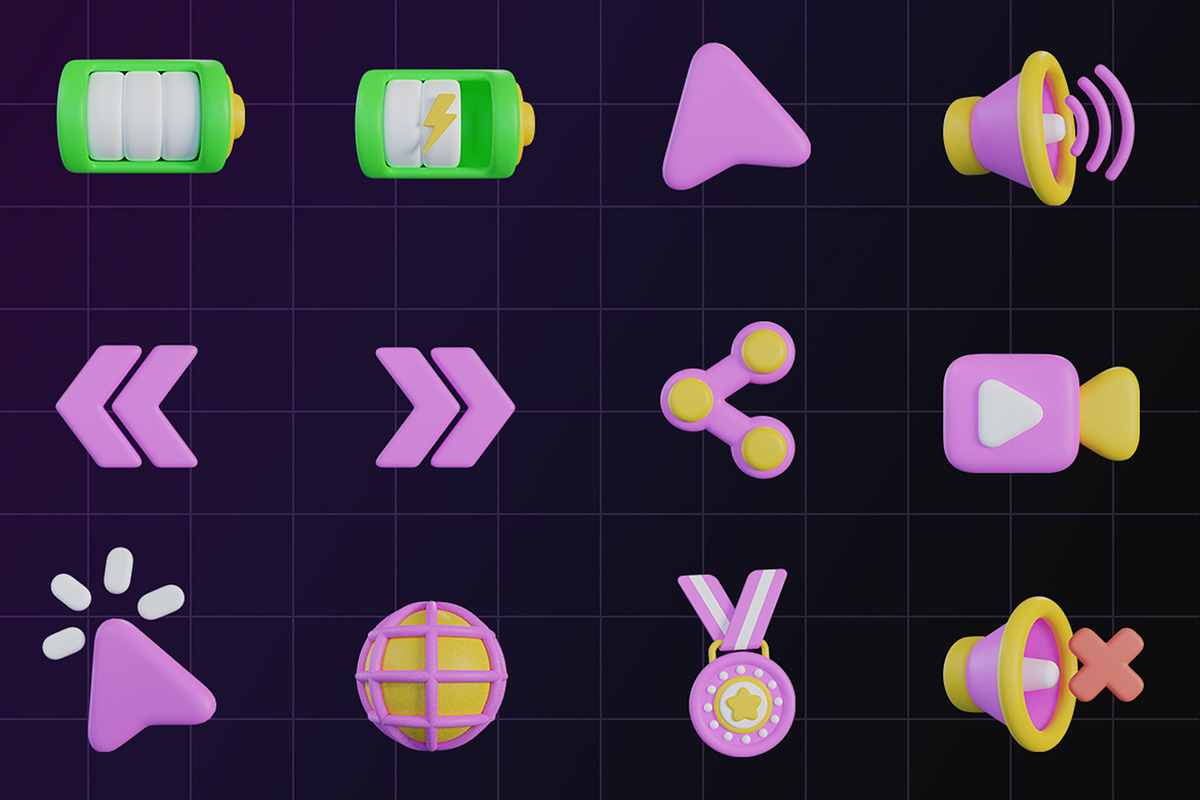 UI Essential 3D Icon Pack, an Object Graphic by Artnivora.Std (Photo 4 of 4)