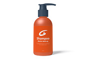 Shampoo Bottle Mockup, a Packaging Mockup by GraphicsPixel (Thumbnail 3 of 3)